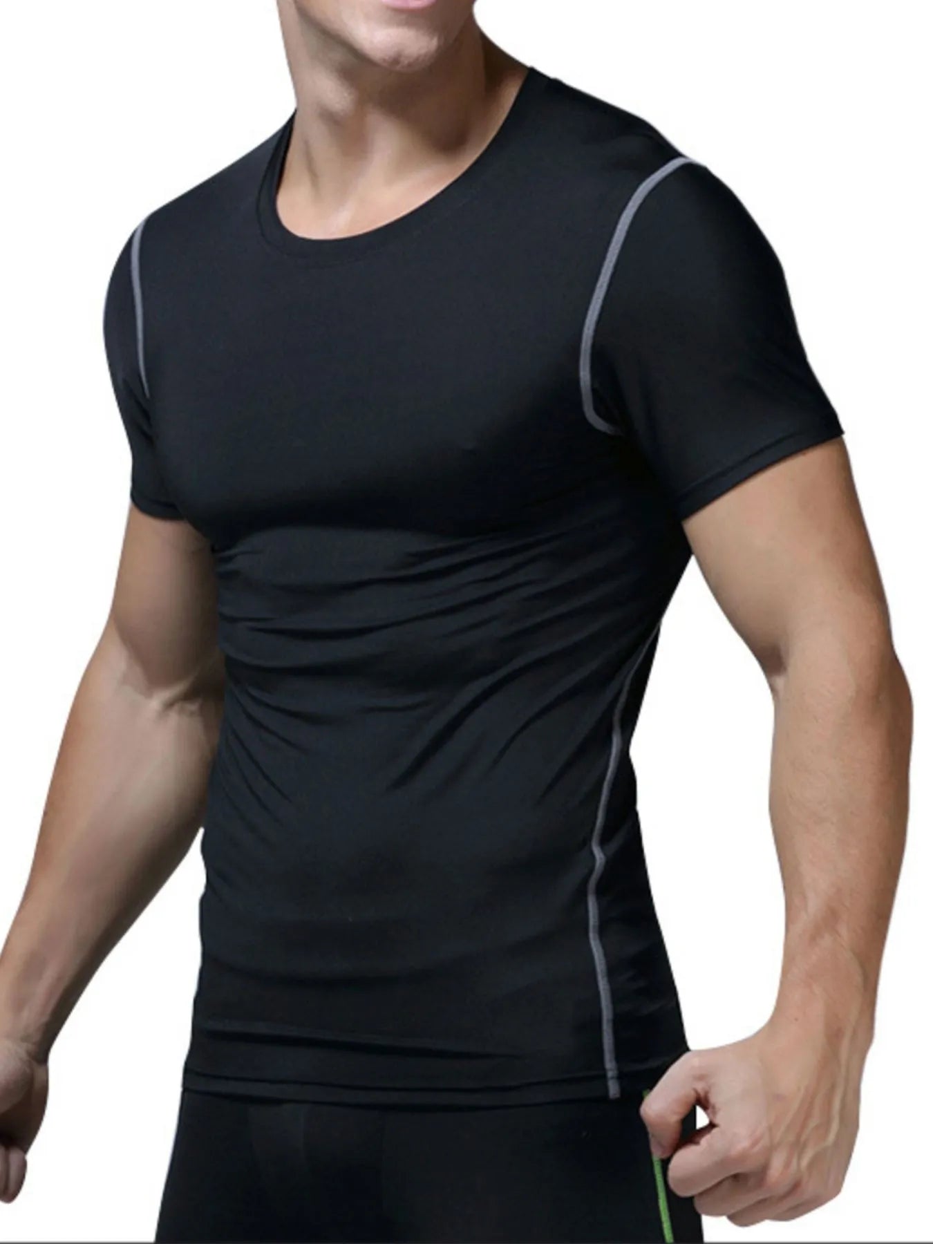 Men's Performance Moisture-Wicking Athletic T-Shirt