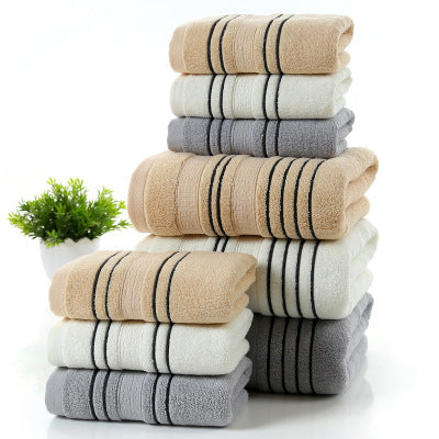 Household Pure Cotton Towel Towel Bath Towel & Hand Towels
